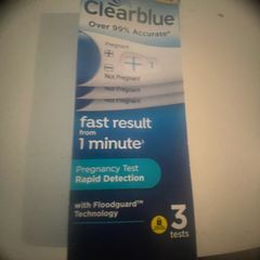 clear blue pregnancy tests