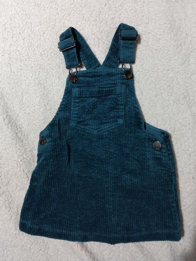 Next Baby Corduroy Pinafore Dress And Cardigan