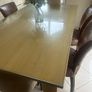 Solid Oak Kitchen Table Image 3