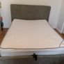 Amelia 5 ft Upholstered Storage Bed Luxury Designer Frame with Winged Headboard Image 3