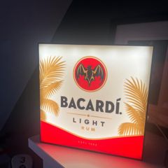 Bacardi light box (See my other ads)