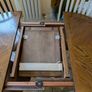 Extendable dining table with matching chairs Image 3
