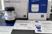 Boxed Like New! Leica M mount Carl Zeiss Planar ZM 50mm f/2 Lens