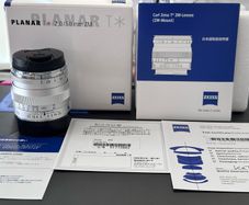 Boxed Like New! Leica M mount Carl Zeiss Planar ZM 50mm f/2 Lens