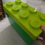 larger Lego storage box / green Image 6