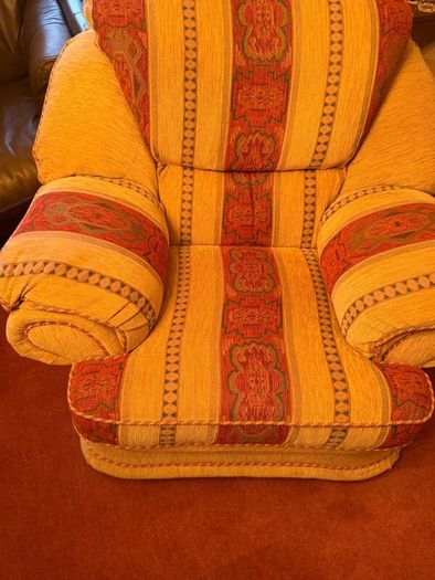 3 seater couch and 2 matching armchairs
