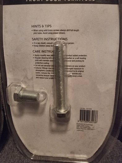 Sandleford Octagonal Centre Door Knob  Satin Chrome 77mm Base New X2