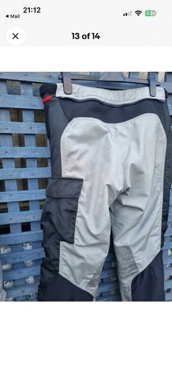 BMW Streetguard Rallye motor cycle trousers