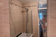 Contemporary Bathroom Mirror with Decorative Curved Design 60 x 80cm