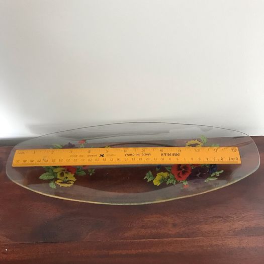 Glass dish