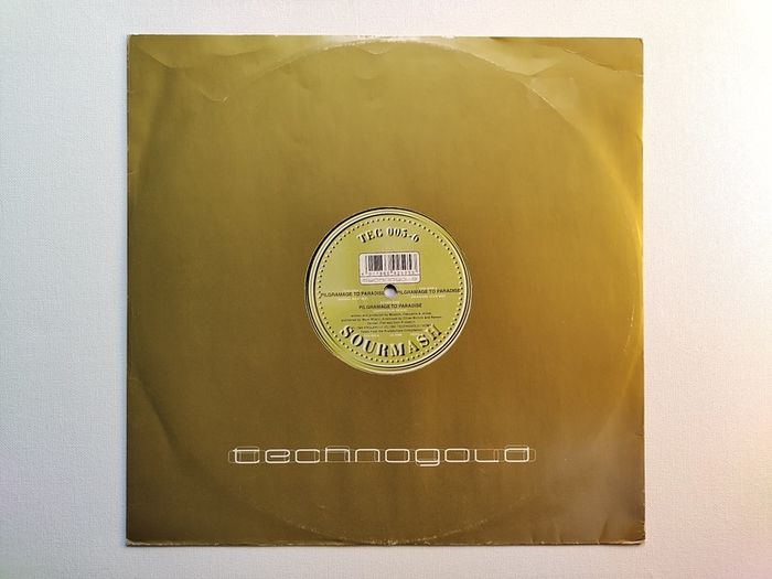 Sourmash - Pilgrimage To Paradise - Technogold Records - GERMAN Pressing! EXCELLENT Condition! Original MIX!
