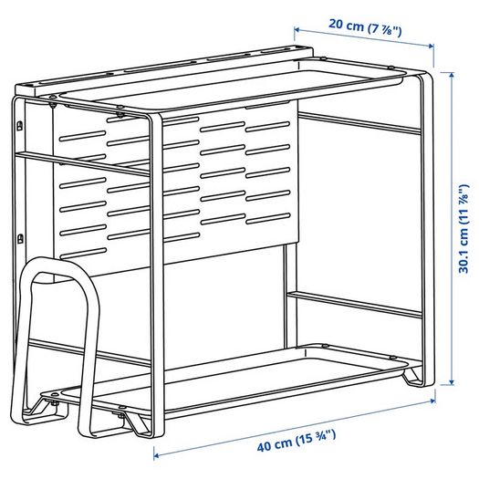 IKEA AVSTEG Kitchen countertop organiser