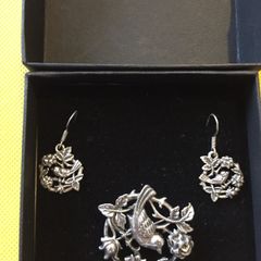 Vintage H Samuel sterling silver matching set