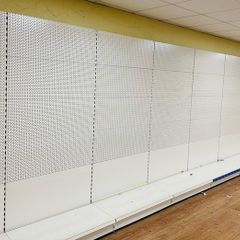 10 Meter Shop Display Peg Board - Tegometal Design - Large Quantity Available