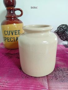 Stoneware Mustard Crock