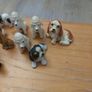 Collection of small ceramic dogs Image 3
