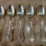 Vintage Nickel silver/German Silver spoons set Image 2