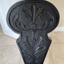 victorian carved oak hall chair Image 3