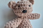 Handmade Plush Crochet Teddy Bear
