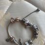 Pandora Silver Womens Bracelet with 13 charms Image 2