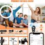 12.6'' Selfie Ring Light with Tripod Stand & Phone Holder Tall 188cm/74'', GerTong LED Circle Ringlight with 40 RGB Mode 13 Brightness for Makeup YouTube Tiktok, Wireless Remote for iPhone Android (FREE POSTAGE) Image 3