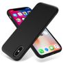Liquid Silicone Case For iPhone XS Max Luxury Thin ShockProof Soft Phone Cover Black - FHT1IPXSMLK Image 8