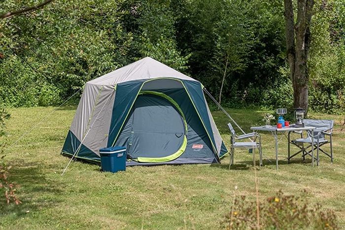 large 5-person tent with 360 Degree view, 5 man family tent, sturdy steel pole construction, easy to pitch, 100% waterproof (FREE SHIPPING)