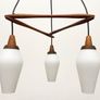 Vintage Scandinavian pendant chandelier Image 7