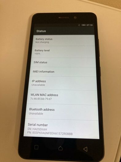 Lenovo k6 power 3/32 SIM-Free