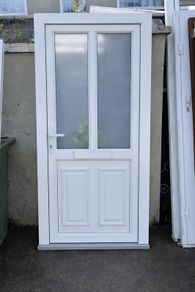 High Quality PVC Single Door, Wheelchair Accessible
