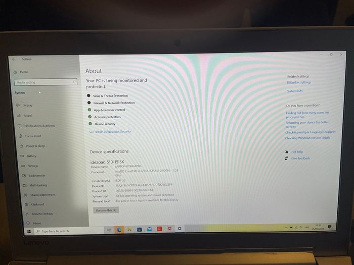 Lenovo laptop