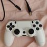 ps4 white controller wired Image 3