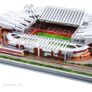 3D Replica Manchester United Football Club Old Trafford Stadium Easyfit Model 395 x 290 x90mm Fantastic Prototype box Rare New Sealed Image 6