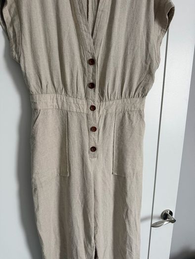 Zara linen jumpsuit