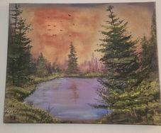 hand-painted picture