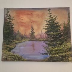 hand-painted picture