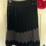 skirt Bnwt velvet skirt Aline size 38 10/12 Image 4