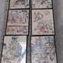 Set of twelve original John Ireland - Art of Making Guinness Prints in ebonised frames. 40 cm H x 30 cm Image 3