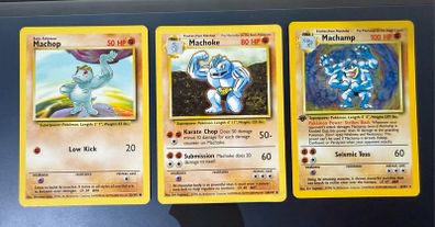 Pokemon - (1) Machamp Evolution Line