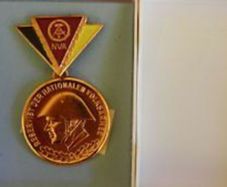 Military Medal from a State which no longer exists - East Germany