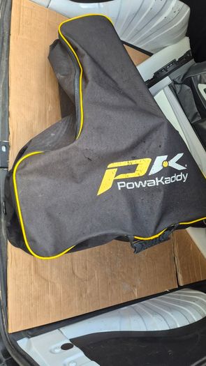 Powerkaddy FX3 Trolley and Titleist Stadry waterproof Cart Bag