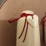 2 valentines vases with Heart detail Image 2