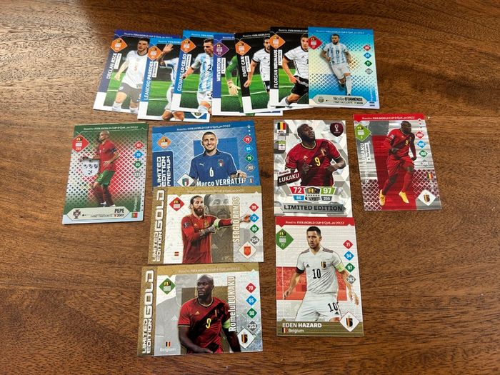 Topps Panini 4Kg / 1600+ football Cards Lot Bulk Bundle all different