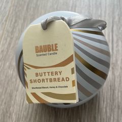 BRAND NEW Bauble Scented Candle - Buttery Shortbread