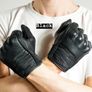 Caferacer Leather Motorcycle Gloves Image 3
