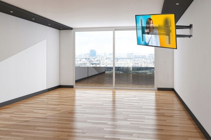 Tv Wall Bracket Tilt Swivel Long Arm 32"- 80"