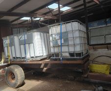 Mobile water tank
