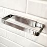 SET OF THREE PIECES Luxury solid brass construction Polished chrome  Bathroom Accessories set Image 6