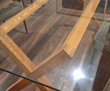 Glass top Dining/Kitchen table