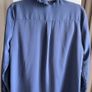 Women's Golden Line blue blouse, size L (worn by size 12 UK, EU 38) Image 8